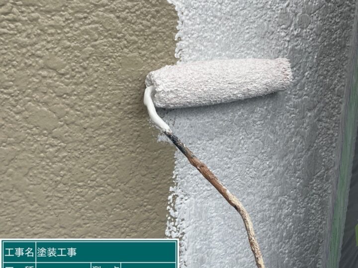 外壁 下塗り塗布