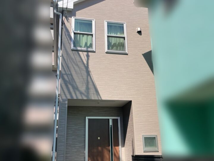 藤沢市円行｜ベイジュが映えるナチュラルモダンな外壁塗装